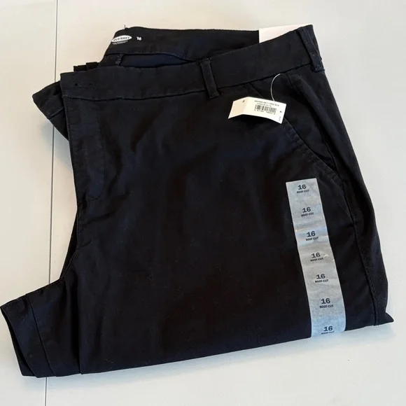 Old Navy Women's Black Boot Cut Pants - Picture 1 of 7